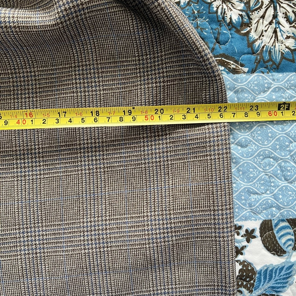 Alfred Dunner Gray Plaid A-Line Skirt - Picture 9 of 10
